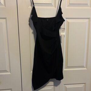 Windsor Black Asymmetrical Dress